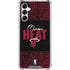 NBA Miami Heat Elephant Print Galaxy A15 5G Clear Case