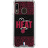 NBA Miami Heat Elephant Print Galaxy A30 Clear Case