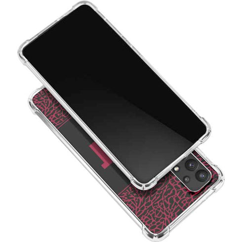 NBA Miami Heat Elephant Print Galaxy A32 5G Clear Case