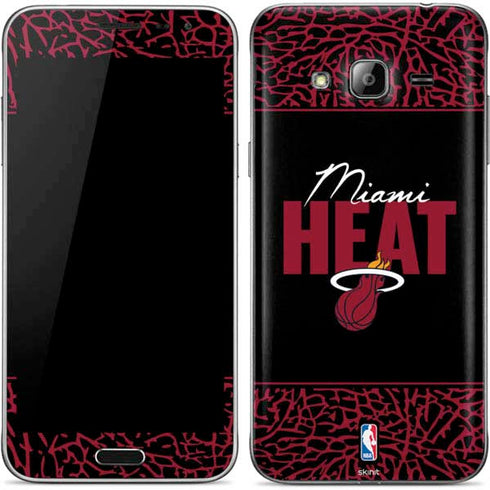 NBA Miami Heat Elephant Print Galaxy J3 Skin