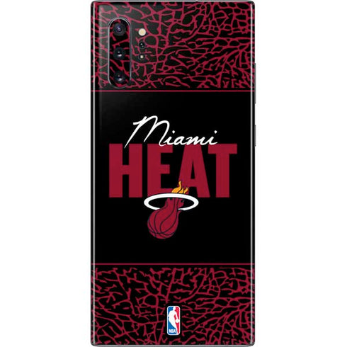 NBA Miami Heat Elephant Print Galaxy Note 10 Plus Skin