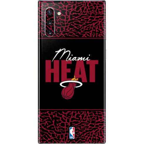 NBA Miami Heat Elephant Print Galaxy Note 10 Skin