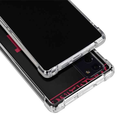 NBA Miami Heat Elephant Print Galaxy Note20 5G Clear Case