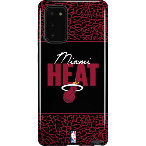 NBA Miami Heat Elephant Print Galaxy Note20 5G Pro Case