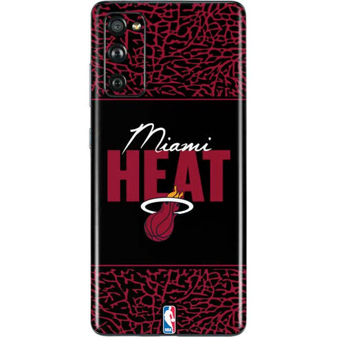 NBA Miami Heat Elephant Print Galaxy S20 Fan Edition Skin