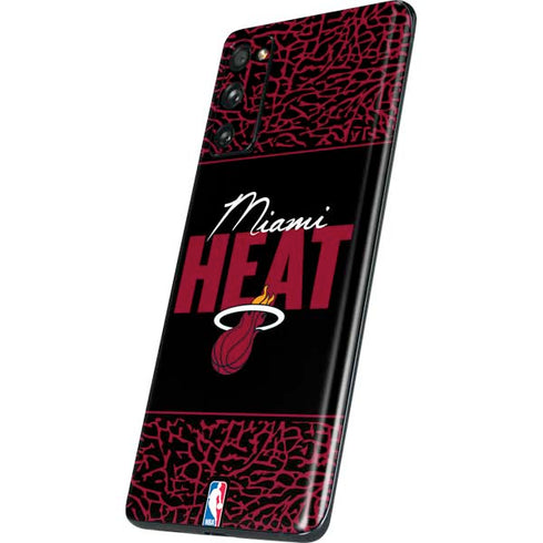 NBA Miami Heat Elephant Print Galaxy S20 Fan Edition Skin