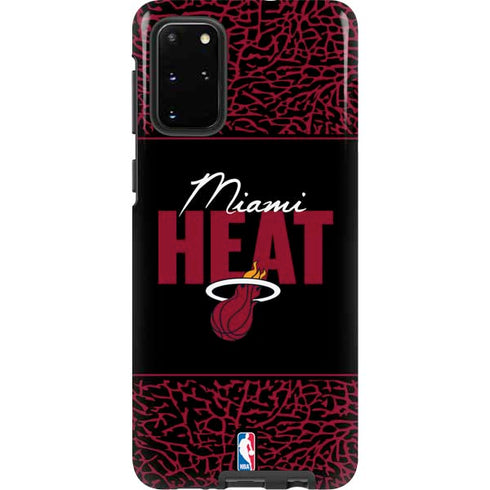 NBA Miami Heat Elephant Print Galaxy S20 Plus Pro Case