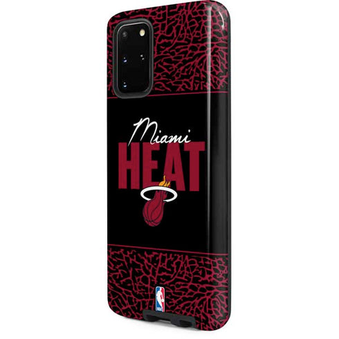 NBA Miami Heat Elephant Print Galaxy S20 Plus Pro Case