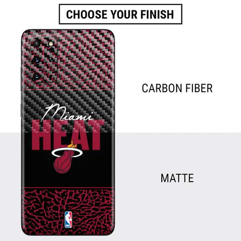 NBA Miami Heat Elephant Print Galaxy S20 Plus Skin