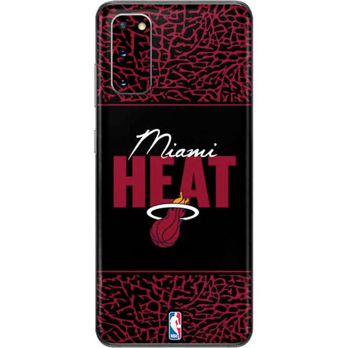 NBA Miami Heat Elephant Print Galaxy S20 Skin
