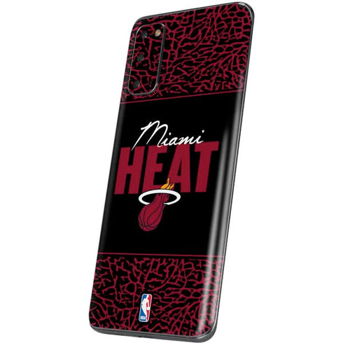 NBA Miami Heat Elephant Print Galaxy S20 Skin