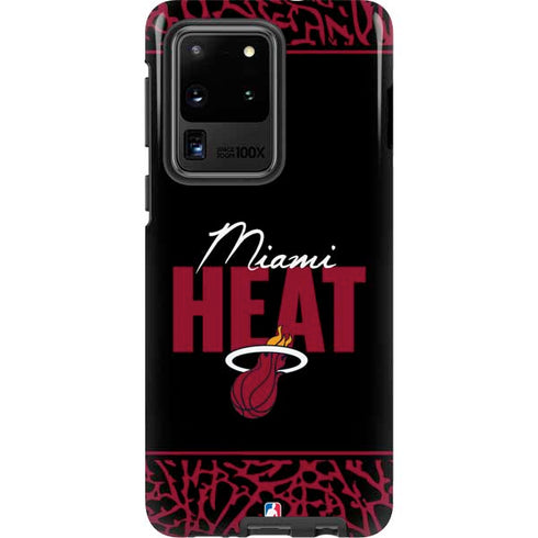 NBA Miami Heat Elephant Print Galaxy S20 Ultra 5G Pro Case