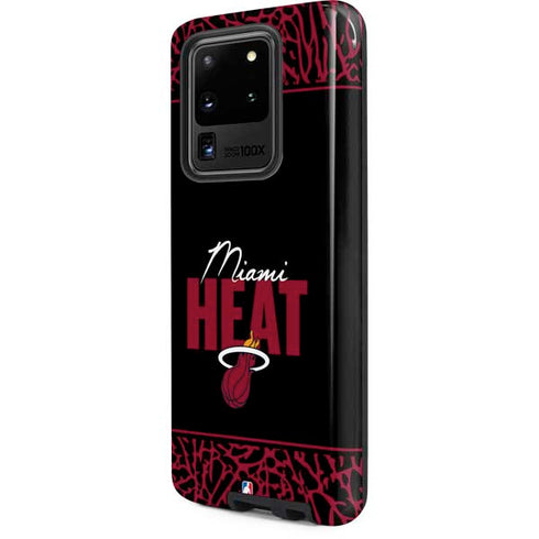 NBA Miami Heat Elephant Print Galaxy S20 Ultra 5G Pro Case