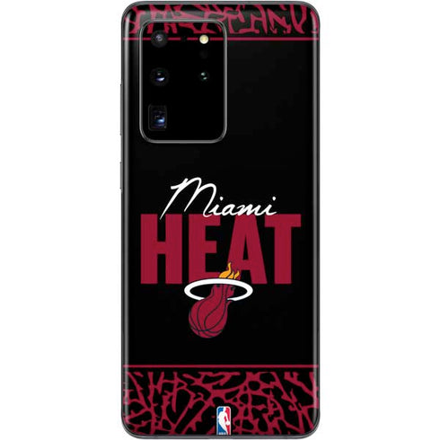 NBA Miami Heat Elephant Print Galaxy S20 Ultra 5G Skin