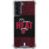 NBA Miami Heat Elephant Print Galaxy S21 5G Clear Case