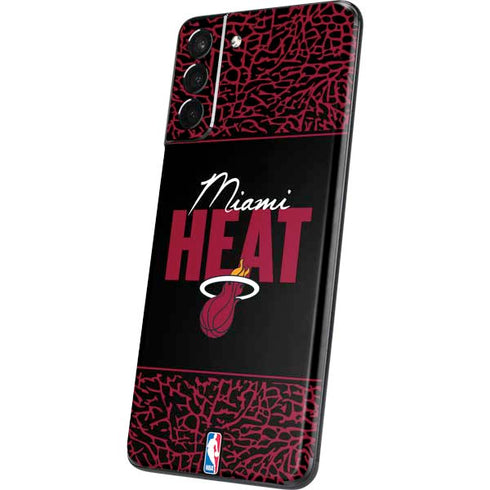 NBA Miami Heat Elephant Print Galaxy S21 5G Skin