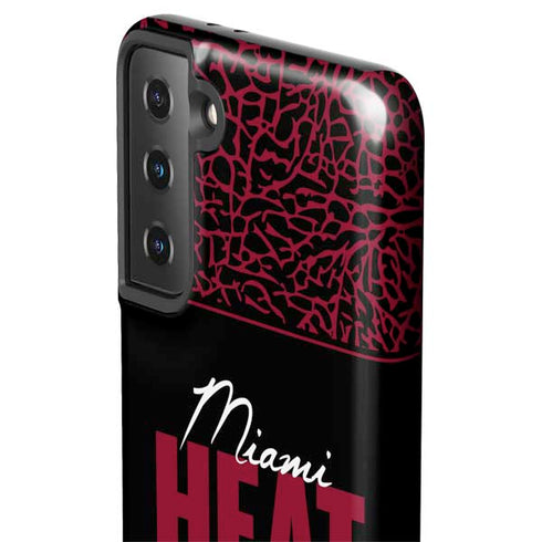 NBA Miami Heat Elephant Print Galaxy S21 Plus 5G Pro Case
