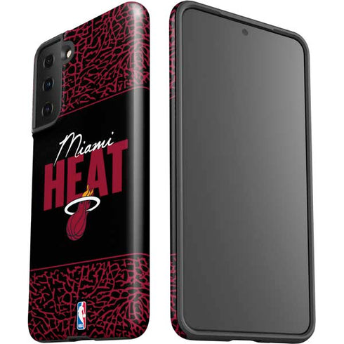 NBA Miami Heat Elephant Print Galaxy S21 Plus 5G Pro Case