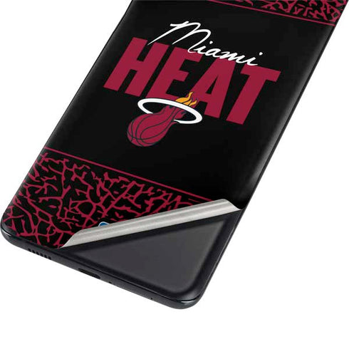 NBA Miami Heat Elephant Print Galaxy S21 Plus 5G Skin