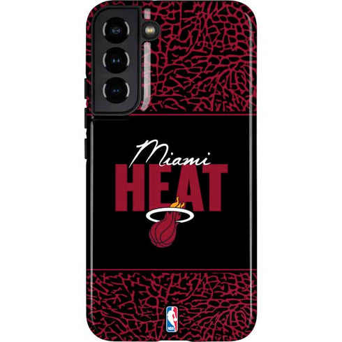 NBA Miami Heat Elephant Print Galaxy S22 Plus Pro Case
