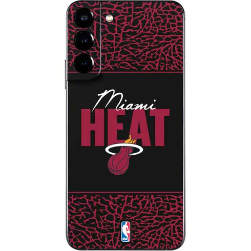 NBA Miami Heat Elephant Print Galaxy S22 Plus Skin