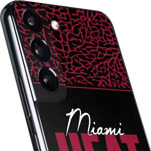 NBA Miami Heat Elephant Print Galaxy S22 Plus Skin
