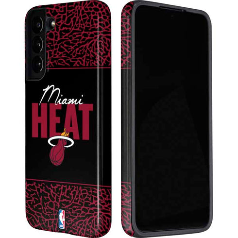 NBA Miami Heat Elephant Print Galaxy S22 Pro Case