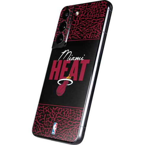 NBA Miami Heat Elephant Print Galaxy S22 Skin