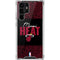 NBA Miami Heat Elephant Print Galaxy S22 Ultra Clear Case