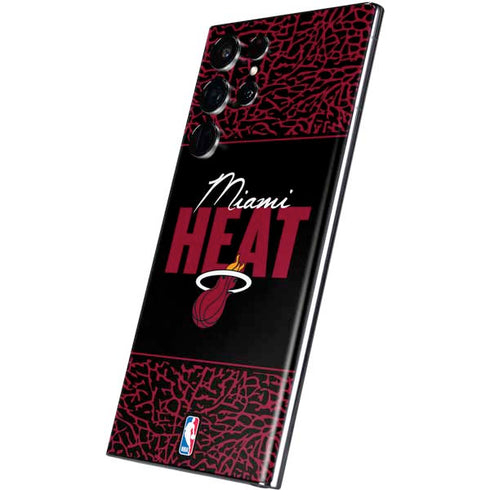 NBA Miami Heat Elephant Print Galaxy S22 Ultra Skin