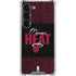 NBA Miami Heat Elephant Print Galaxy S23 Clear Case
