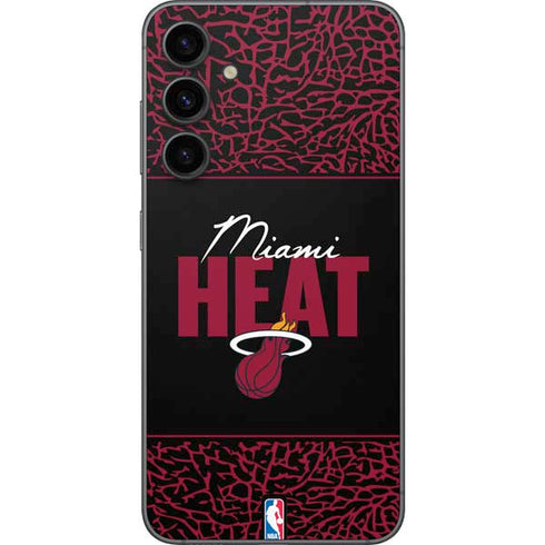 NBA Miami Heat Elephant Print Galaxy S23 FE Skin