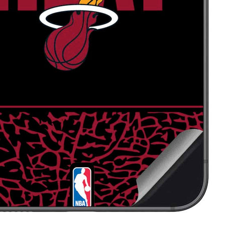 NBA Miami Heat Elephant Print Galaxy S23 FE Skin
