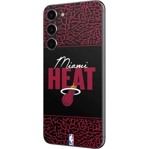 NBA Miami Heat Elephant Print Galaxy S23 Plus Skin
