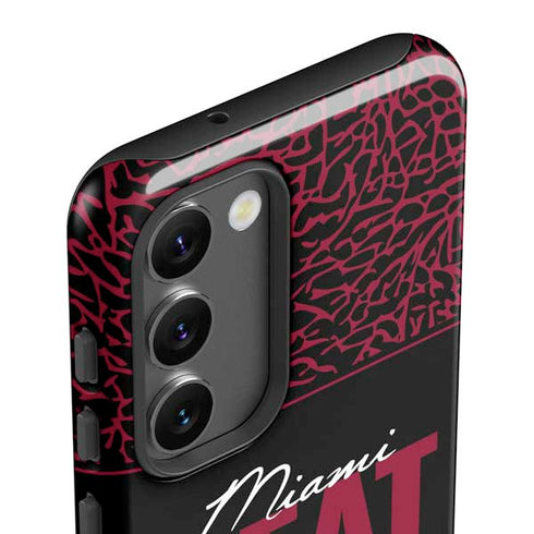 NBA Miami Heat Elephant Print Galaxy S23 Pro Case