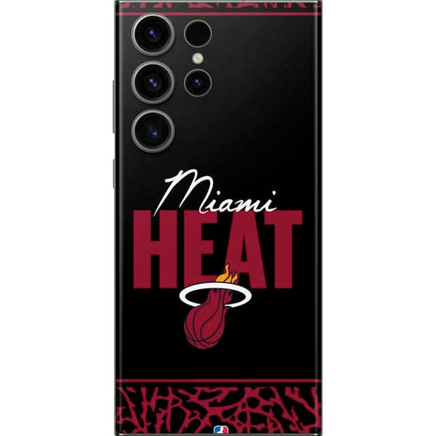 NBA Miami Heat Elephant Print Galaxy S23 Ultra Skin