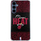 NBA Miami Heat Elephant Print Galaxy S24 Clear Case