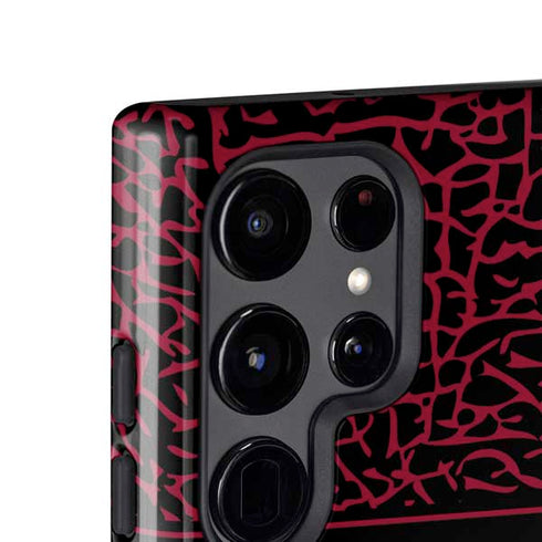 NBA Miami Heat Elephant Print Galaxy S24 Ultra Impact Case