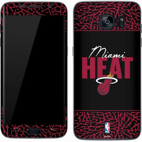 NBA Miami Heat Elephant Print Galaxy S7 Skin