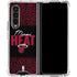 NBA Miami Heat Elephant Print Galaxy Z Fold4 5G Clear Case