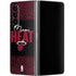 NBA Miami Heat Elephant Print Galaxy Z Fold4 5G Skin