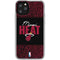 NBA Miami Heat Elephant Print iPhone 11 Pro Clear Case
