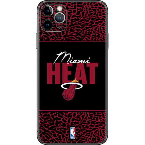 NBA Miami Heat Elephant Print iPhone 11 Pro Max Skin