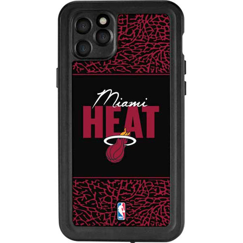 NBA Miami Heat Elephant Print iPhone 11 Pro Max Waterproof Case