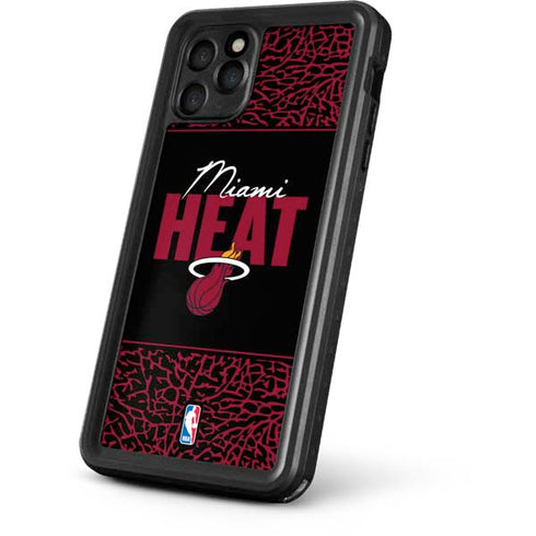 NBA Miami Heat Elephant Print iPhone 11 Pro Max Waterproof Case