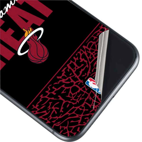 NBA Miami Heat Elephant Print iPhone 11 Skin
