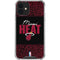 NBA Miami Heat Elephant Print iPhone 12 Mini Clear Case
