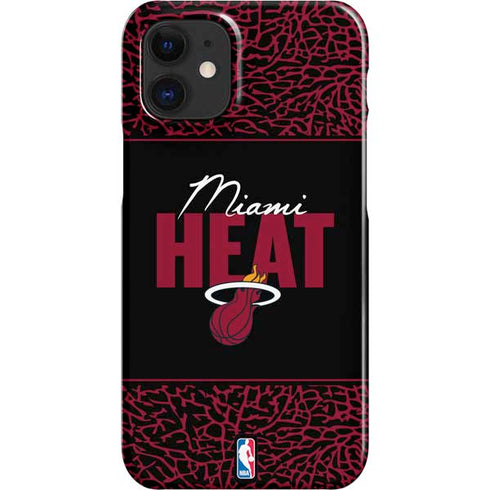 NBA Miami Heat Elephant Print iPhone 12 Mini Lite Case
