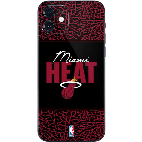 NBA Miami Heat Elephant Print iPhone 12 Mini Skin
