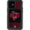 NBA Miami Heat Elephant Print iPhone 12 Mini Waterproof Case